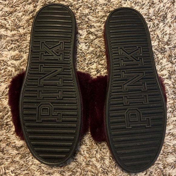 VINTAGE Victoria’s Secret PINK Slippers- medium - Picture 2 of 7